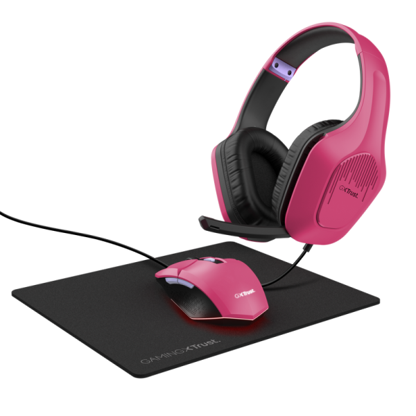 Kit trust gxt790p tridox 3-in-1, roz