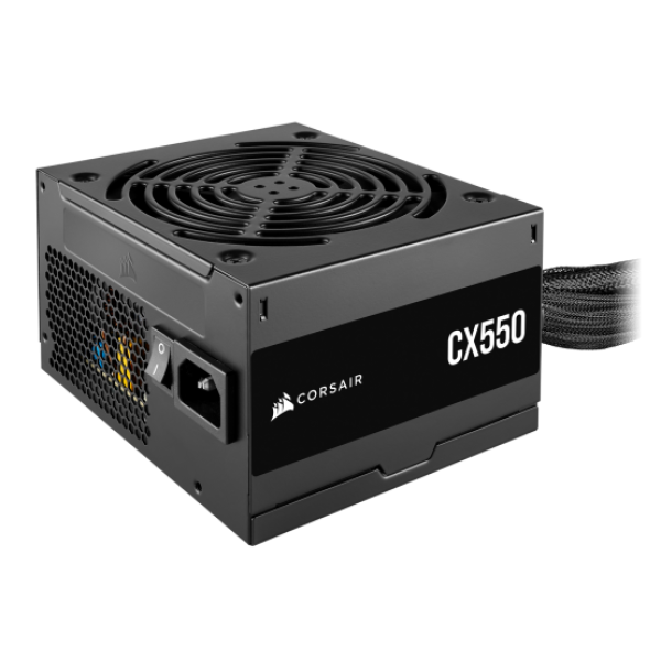 Sursa corsair cx550 | putere 550 w | 80+ bronze | ventilatie 1 x 120mm | dimensiune 125 x 150 x 86 mm