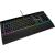 Tastatura gaming corsair k55 pro, iluminare rgb icue, negru