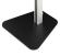 Stand birou b-tech, pentru display-uri cu diagonala pana la 32", suporta pana la 10kg, cu inclinatie +17°/-10°, vesa min. 75x75, vesa max. 100x100, cable management integrat, negru/argintiu