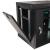 Cabinet 19″ spacer 9u 500x450mm, fixare pe perete, flatpack (dezasamblat), black, usa sticla cu blocare, panouri detasabile, otel 1mm, sarcina maxima 25kg