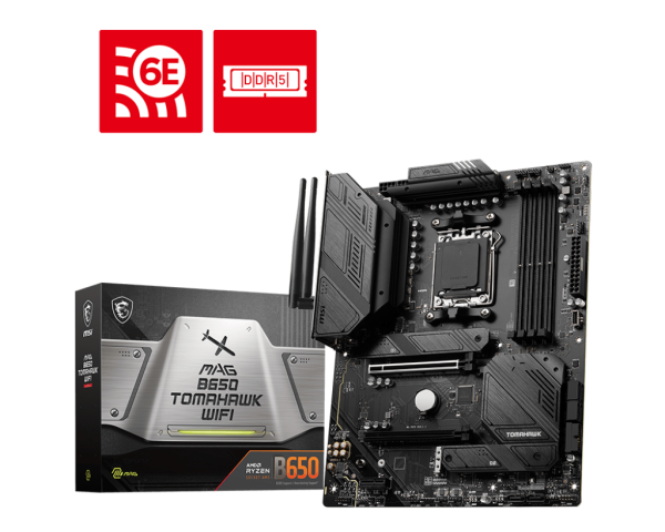 Placa de baza msi mag b650 tomahawk am5 wifi