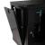 Cabinet 19″ spacer 12u 500x450mm, fixare pe perete, flatpack (dezasamblat), black, usa sticla cu blocare, panouri detasabile, otel 1mm, sarcina maxima 25kg