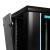 Cabinet 19″ spacer 18u 600x600mm, fixare pe perete, flatpack (dezasamblat), black, usa sticla cu blocare, panouri detasabile, otel 1.5mm, sarcina maxima 60kg