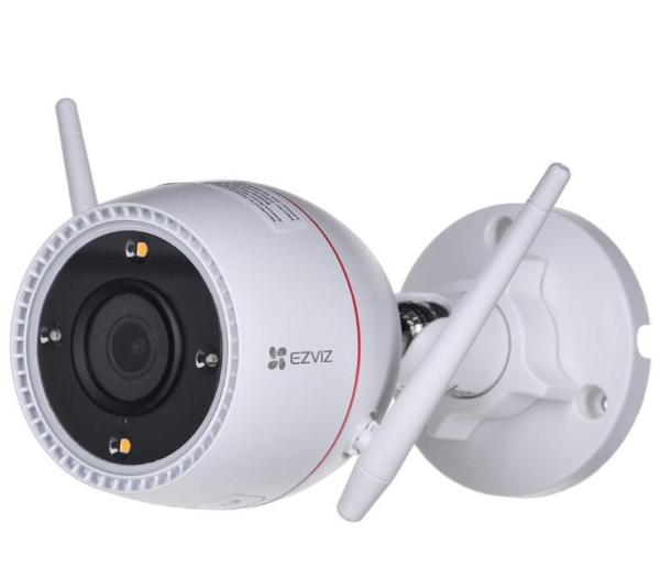 Camera supraveghere video wifi ezviz cs-h3c-r100-1k3wkfl; senzor:1/2.7" progressive scan cmos;rezolutie 3mp,2304 × 1296; lentila:4mm @ f2.0, view angle: 82° (horizontal), 98° (diagonal); ir 30m ir-cut filter with auto-switching; video compresie:h.265 / h.