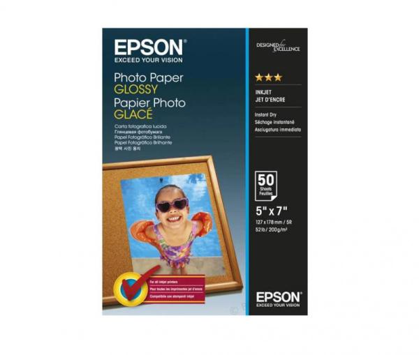 Hartie foto epson s042154, dimensiune 13x18cm, 50 coli, tip glossy, greutate 255g/m2