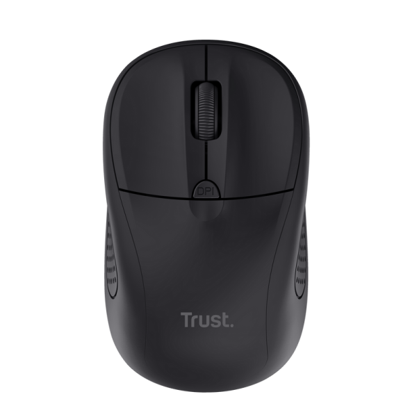 Mouse trust wireless optic, rezolutie 1600 dpi, negru