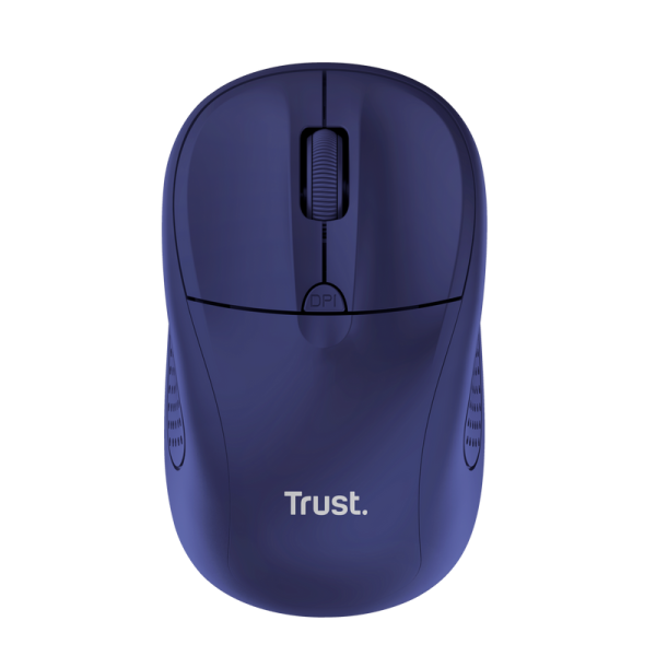 Mouse trust wireless optic, rezolutie 1600 dpi, albastru