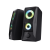 Boxe trust gxt 606 javv, iluminare rgb led, putere maxima 12w, frecventa de raspuns 160 hz - 20.000 hz, audio input 3.5mm, negru