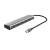 Hub trust halyx, 5 porturi usb-c 3.2 gen 1: 1 usb-c 100w pd port / 4 usb-c data ports, usb pd 3.0, gri