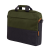 Geanta laptop trust lisboa, pentru laptopuri cu diagonala pana in 15.6", 2 compartimente, material pom, rpet polyester, rpet, volum 2.1 l,  verde