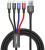Cablu baseus ca1t4-b01 1.2m, negru