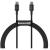 Cablu alimentare si date baseus superior, fast charging data cable pt. smartphone, usb la lightning iphone 2.4a, 1m, negru