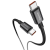 Cablu alimentare si date baseus superior, fast charging data cable pt. smartphone, usb la lightning iphone 2.4a, 1m, negru