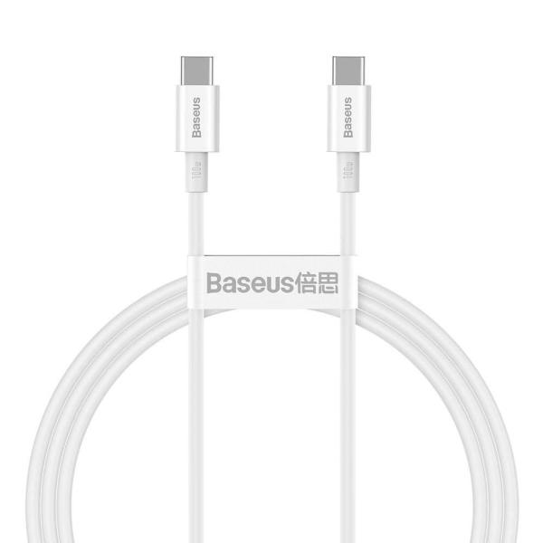 Cablu baseus superior catys-b02 1m, alb