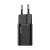 Incarcator retea baseus super si, quick charge 20w, 1 x usb type-c 5v/3a max, negru