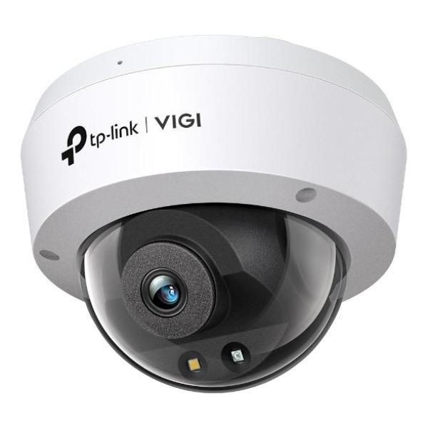 Tp-link camera ir de supraveghere dome pentru exterior vigi c230(2.8mm), senzor imagine: cmos 1/2.8", lentila 2.8mm, f1.6, weatherproof: ip67, infrarosu: 30m, unghi vizualizare: horizontal fov: 107.5°, vertical fov: 57.2°, diagonal fov: 128.7°, detectare: