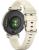 Ceas garmin lily 2 classic, display amoled, dimensiune afisaj 35.4 mm, rezolutie afisaj 240 x 201 pixeli, memorie 8gb, autonomie pana la 5 zile, rezistanta la apa pana la 5 atm, greutate: 24,4g, ramăcrem auriu, curea cafenie din material textil
