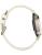Ceas garmin lily 2 classic, display amoled, dimensiune afisaj 35.4 mm, rezolutie afisaj 240 x 201 pixeli, memorie 8gb, autonomie pana la 5 zile, rezistanta la apa pana la 5 atm, greutate: 24,4g, ramăcrem auriu, curea cafenie din material textil