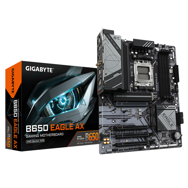 Placa de baza gigabyte b650 eagle ax am5