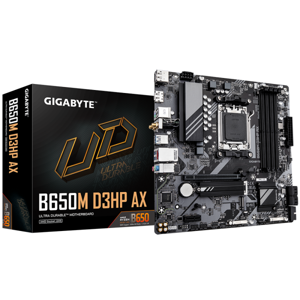 Placa de baza gigabyte b650m d3hp ax am5