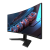 Gigabyte monitor gaming 34" gs34wqc, non-glare, rezolutie: 3440 x 1440 (wqhd), luminozitate:300 cd/m2 (typ), contrast: 4000:1, unghi vizializare: 178°(h)/178°(v), culori: 16.7m, timp raspuns; 1ms, rata refresh: 120hz, hdr ready, flicker-free, interfata: 2