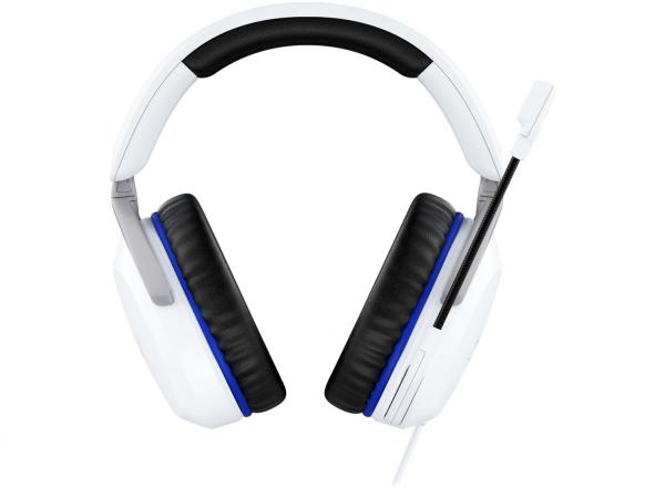 Casti gaming cu fir hyperx cloudx stinger 2 xbox/pc, jack 3,5mm pentru conectare direct la controller, drivere 50mm, slidere gradate, microfon cu noise cancelling, spuma cu memorie, alb