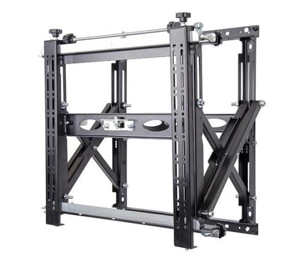 Suport perete cu pop-out b-tech pentru ecrane cu diagonale intre 42"-120", greutate maxima suportata 125kg, vesa min. 200x100, vesa max. 400x400, distanta maxima de la perete 29.3 cm, sistem push to open/push to close, se poate monta atat pe perete cat si