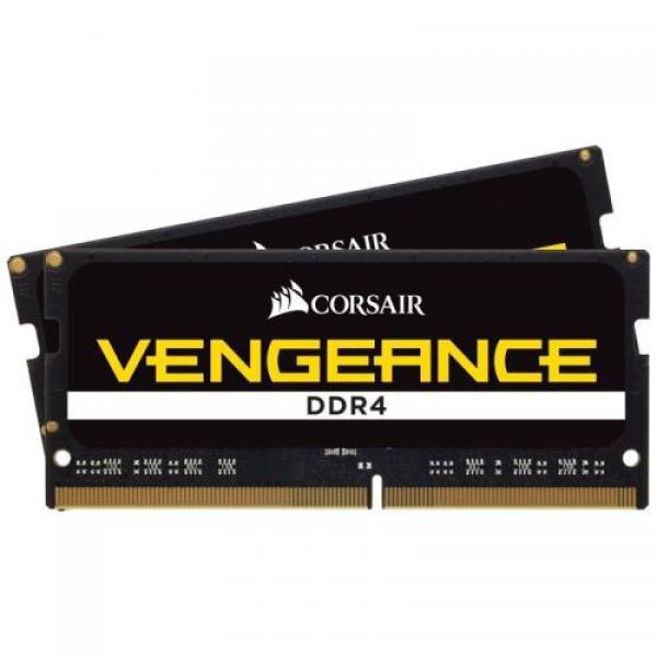 Memorie ram corsair vengeance sodimm 32gb (2x16) ddr4 2666mhz, cl18