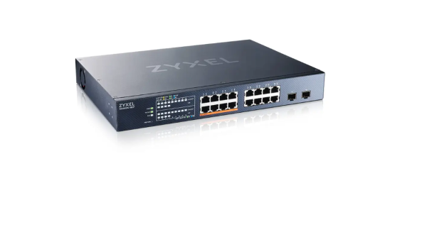 Zyxel xmg1915-18ep 16port gbe 2 spf+ sw