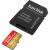 Micro secure digital card sandisk extreme plus, 128gb, clasa 10, r/w speed: up to 100mb/s/ 90mb/s, include adaptor sd (pentru telefon)