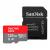 Micro secure digital card sandisk ultra, 128gb, clasa 10, r/w speed: up to 100mb/s/, 90mb/s, include adaptor sd (pentru telefon)