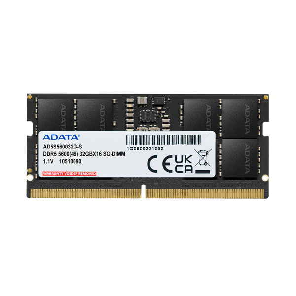 Memorie notebook adata 32gb, ddr5, 5600mhz, cl46, 1.1v