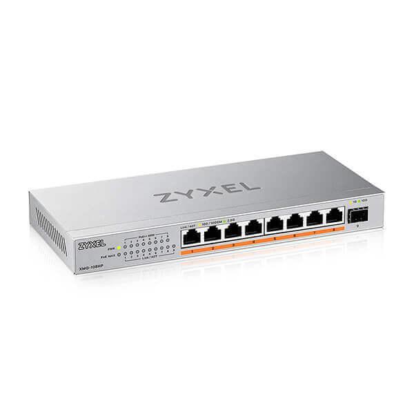Switch zyxel xmg105h 8 port poe  1 spf+