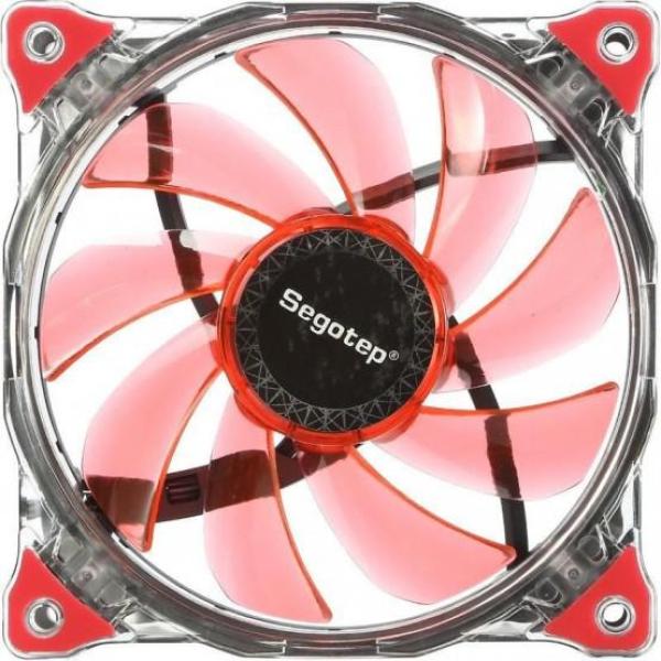 Ventilator carcasa segotep polar wind red 120mm
