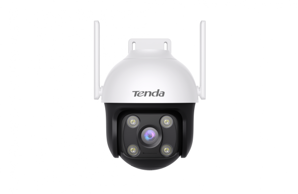 Tenda rh7-wca 4mp outdoor wi-fi pan/tilt camera, orizontala 360°, verticala 137°, slot card microsd(pana la 256gb, alimentare: dc 12v 1a, interfata: 1 x 10/100 rj45, obiectiv: 4mm@f1.6, dimensiuni: 138mm*120mm* 187mm, rezolutie: 2560 x 1440 30fps, h.265/h