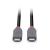 Cablu lindy 0.8m usb 4 type c 40gbps anthra line, rezolutie maxima suportata 3840x2160@60hz, 7680x4320@60hz , latime de banda suportata 40gbps, gri