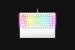 Tastatura mecanica gaming blackwidow v4 75%, taste abs, layout us, iluminare rgb, cu 6 butoane customizabile, suport pentru incheietura magnetic, alb