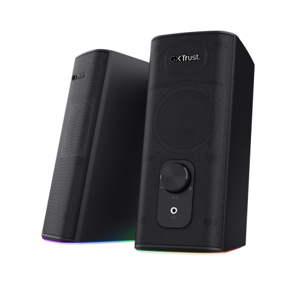 Boxe trust gxt 612 cetic, putere maxim iesire 18w, frecventa de raspuns 20 hz - 20.000 hz, impendanta 10000 ohm, negru