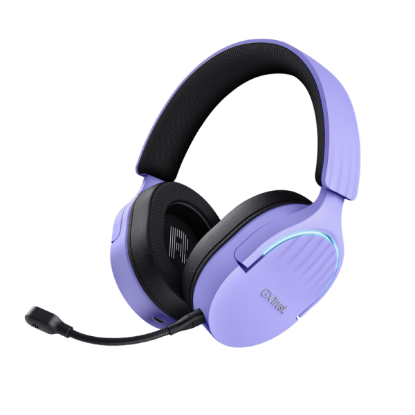 Casti gaming trustgxt 491p fayzo cu fir, interfata usb 2.0, frecventa de raspuns 20 hz - 20.000 hz, sensivitate 100 db, mov
