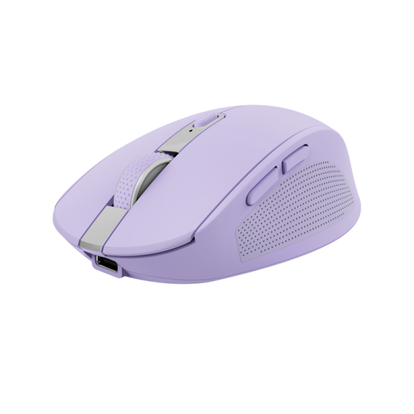 Mouse trust ozaa compact, rezolutie maxima 3200 dpi, interfata usb-a, usb-c, mov