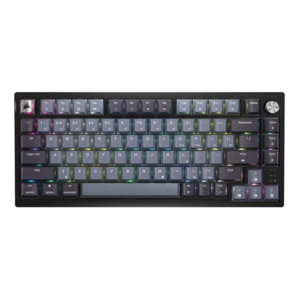 Tastatura gaming corsair k65 plus wireless rgb 75% mecanica