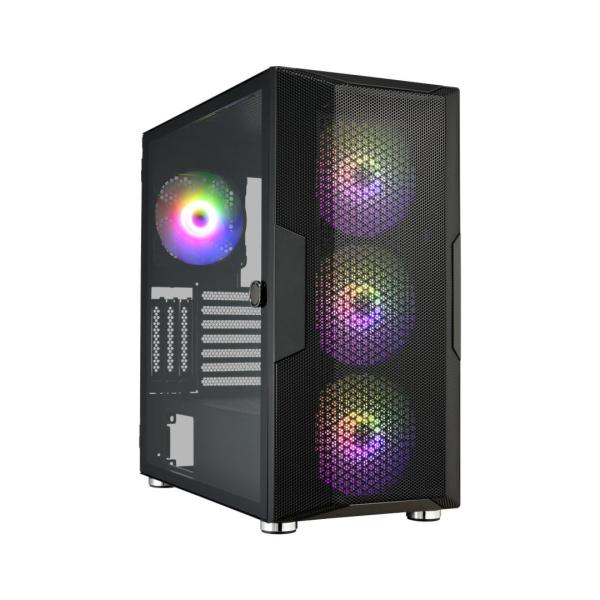Carcasa fortron cut592 full tower argb negru