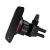 Suport auto magnetic spacer pt. smartphone, fixare in ventilatie prin clips, magnetic, 4 supermagneti n50, rotire 360 grade, negru