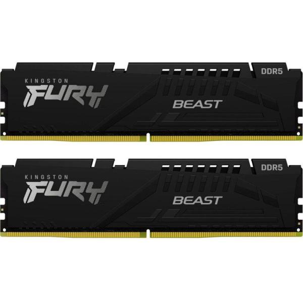 Memorie kingston 32gb ddr5 6000mhz cl30 dual channel kit fury beast