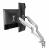Suport 2 monitoare serioux mm63-c024, compatibilitate  dimensiune ecran 17"-32",  greutate maximă suportata: (per ecran): 2~9kg, vesa: 75x75, 100x100, inclinare: +55°~-55°, pivotare: +90°~-90°, rotația ecranului: + 180°~-180°, instalare: clemă, grommet, g
