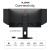Monitor 24.5" benq xl2546k, fhd 1920* 1080, 240 hz, gaming, 16:9, 320 cd/ mp, 1000:1, tn, 3* hdmi, dp, headphone jack, vesa 100* 100, pivot, low blue light, flicker-free, k locker‎, culoare negru