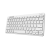 Tastatura trust lyra wireless, conexiune usb-a, usb-c 1.1, distanta acoperire wireless 10m, 1x aaa baterie, compatibila cu laptop, pc, bluetooth devices, tableta, alba