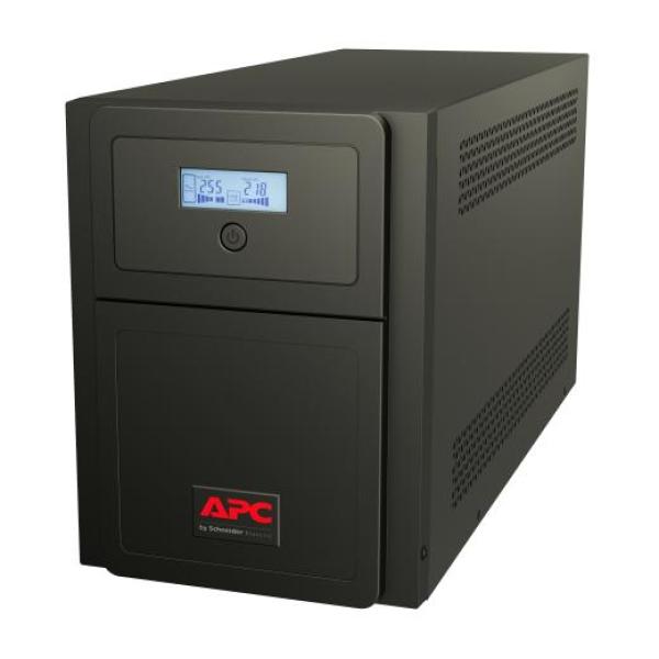 Apc easy ups 1 ph line interactive, 2000va, tower, 230v, 6 iec c13 outlets, avr, intelligent card slot + dry contact, lcd