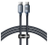 Cablu alimentare si date baseus crystal shine, fast charging data cable pt. smartphone, usb type-c la usb type-c 100w, 2m, braided, negru